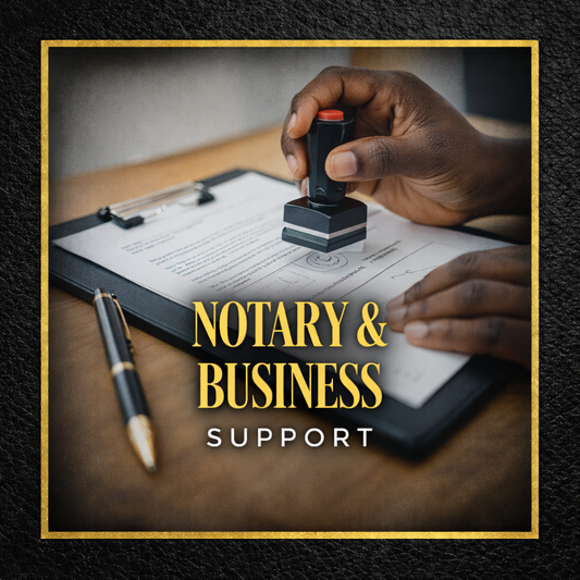 MOBILE NOTARY & BUSINESS SUPPORT